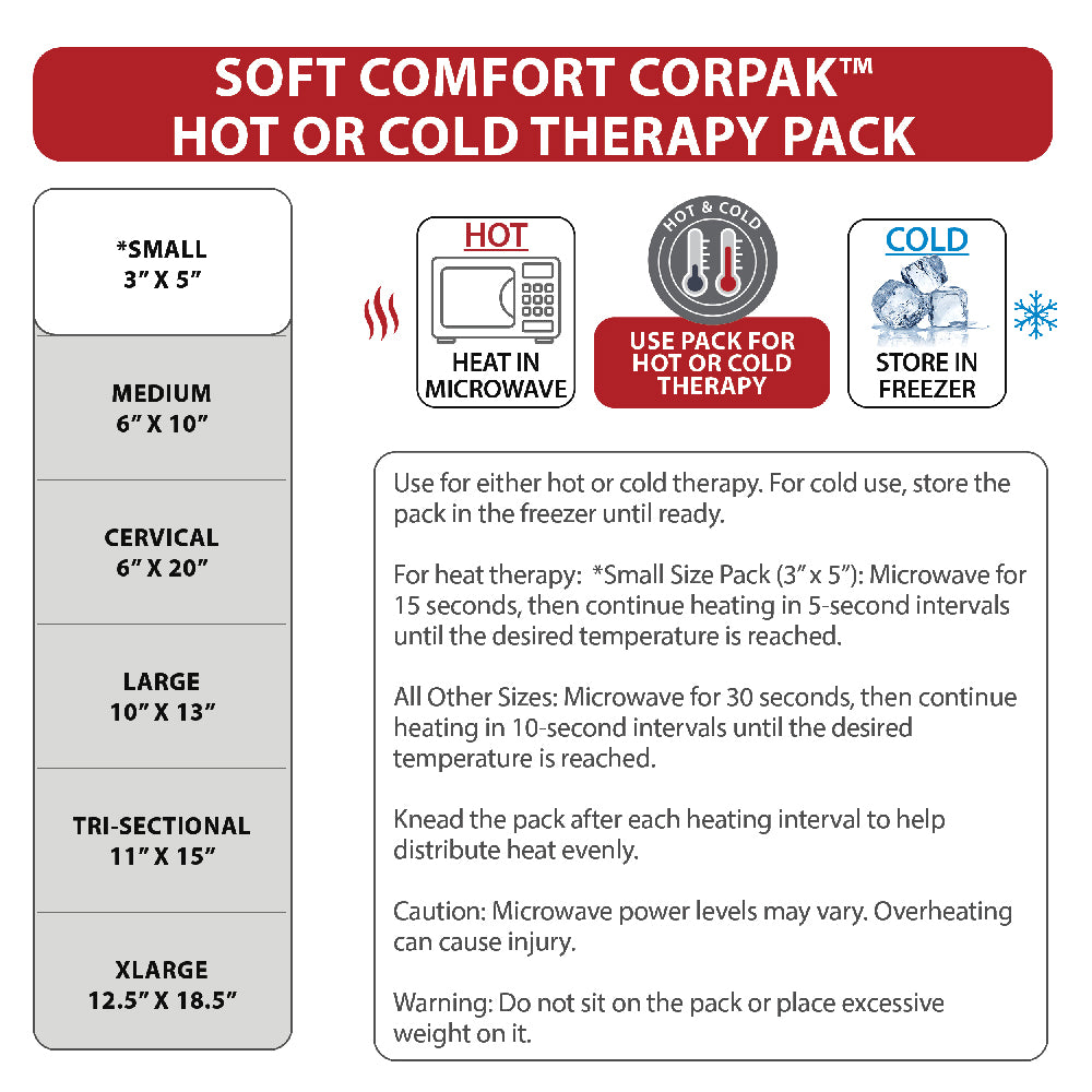 Soft Comfort CorPak Hot & Cold Therapy Packs