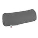 Core Products gray pillowcase designed to fit the Jackson Roll Positioning Pillow, shown on the Jackson Roll. The case provides a clean, protective cover for the Jackson Roll and features a visible tag with the Core Products apple logo for brand identification.