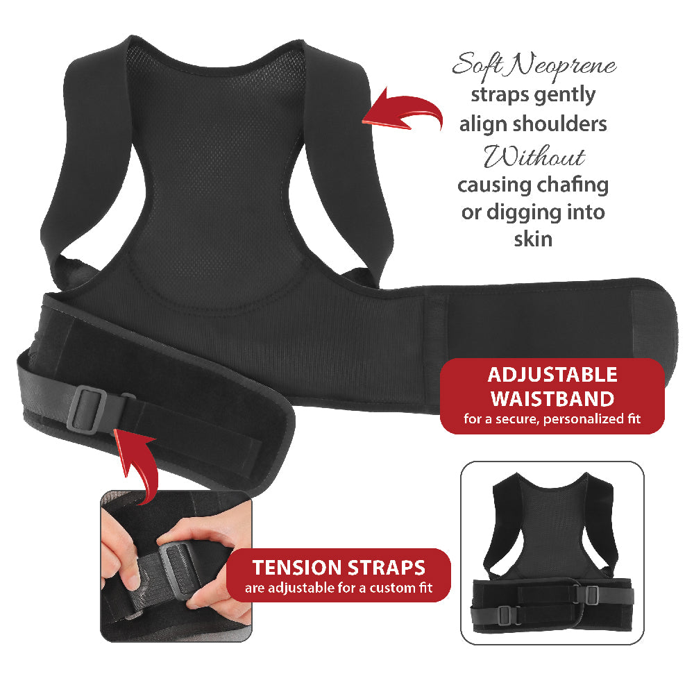 Core Perfect Posture Corrector, Black