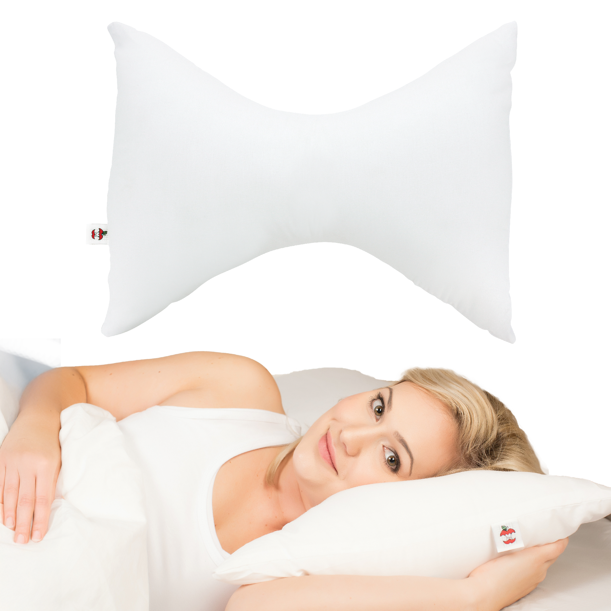 Bowtie Pillow Cervical Support Pillow