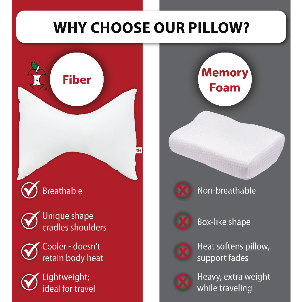 Bowtie Pillow Cervical Support Pillow
