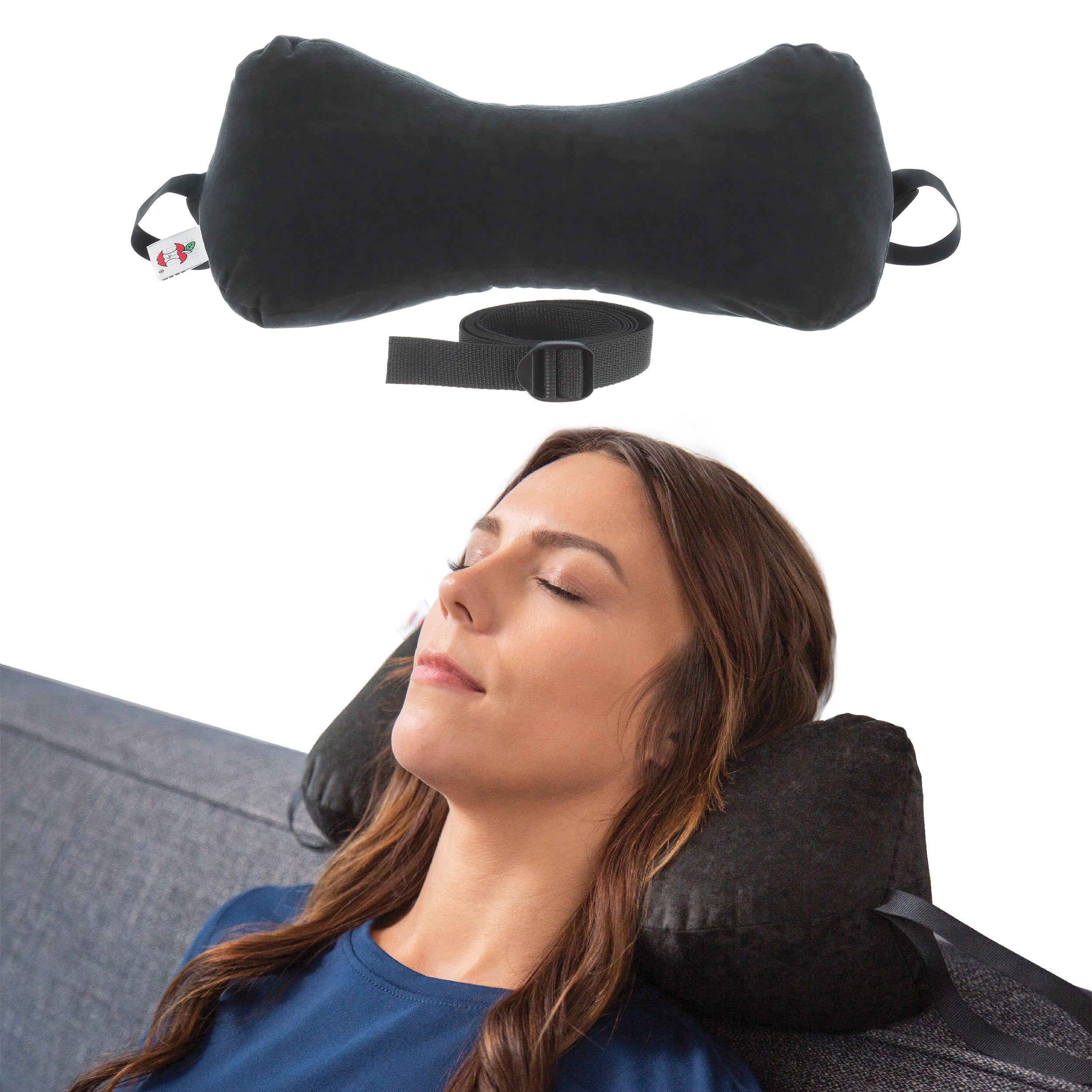 Sleep Log Chiropractic Bone Shaped Neck & Cervical Pillow- Lumbar Support