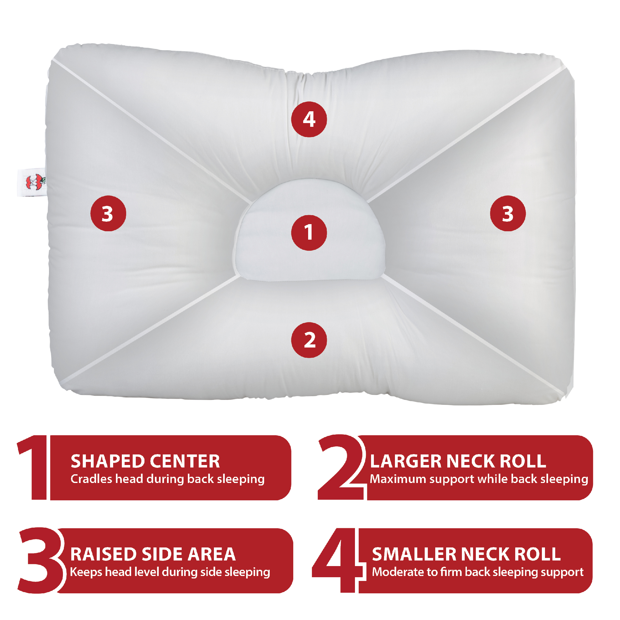 D-Core Cervical Support Pillow