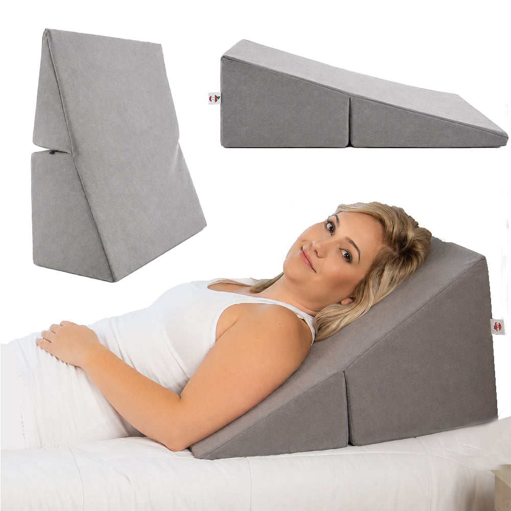 Bed Wedge, Foam Incline Cushion for Acid Reflux