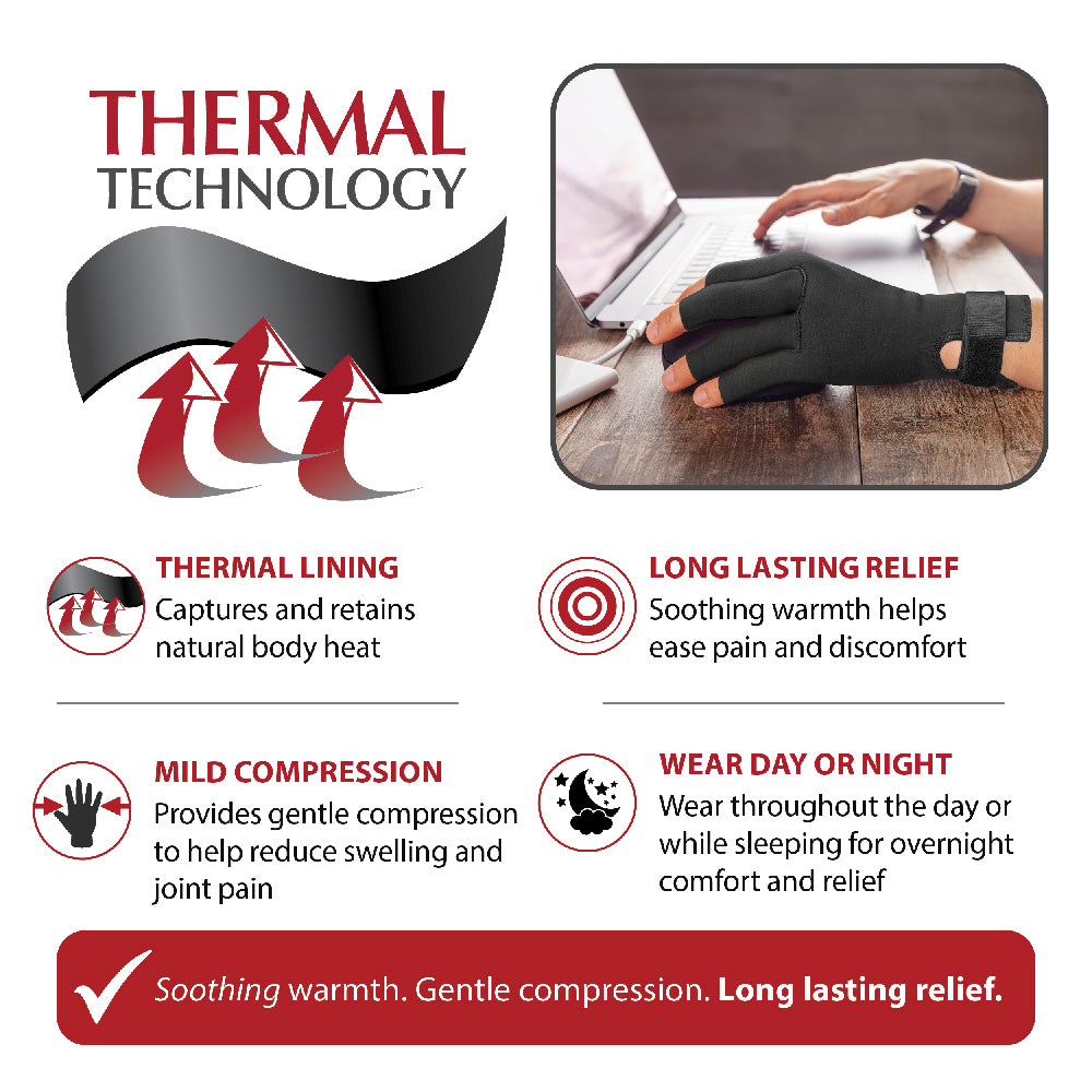 Swede-O Thermal Arthritis Gloves (pair)