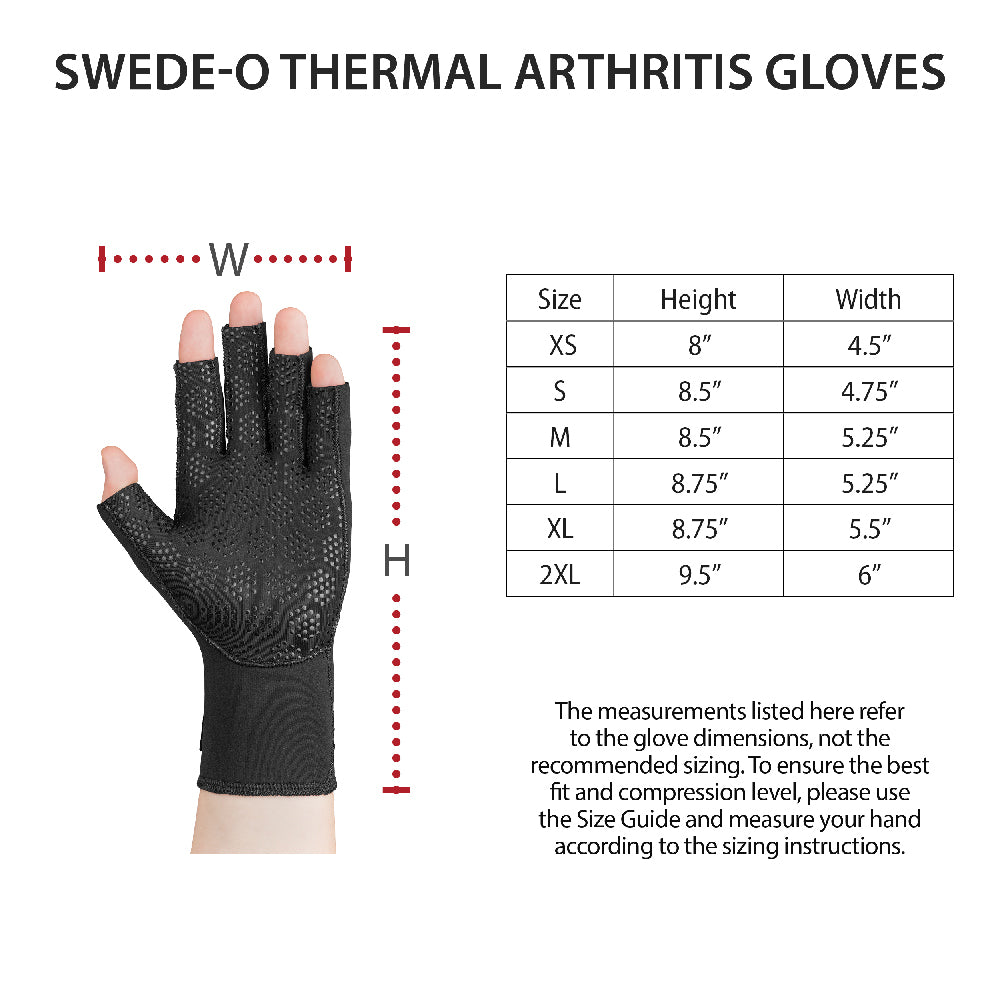 Swede-O Thermal Arthritis Gloves (pair)