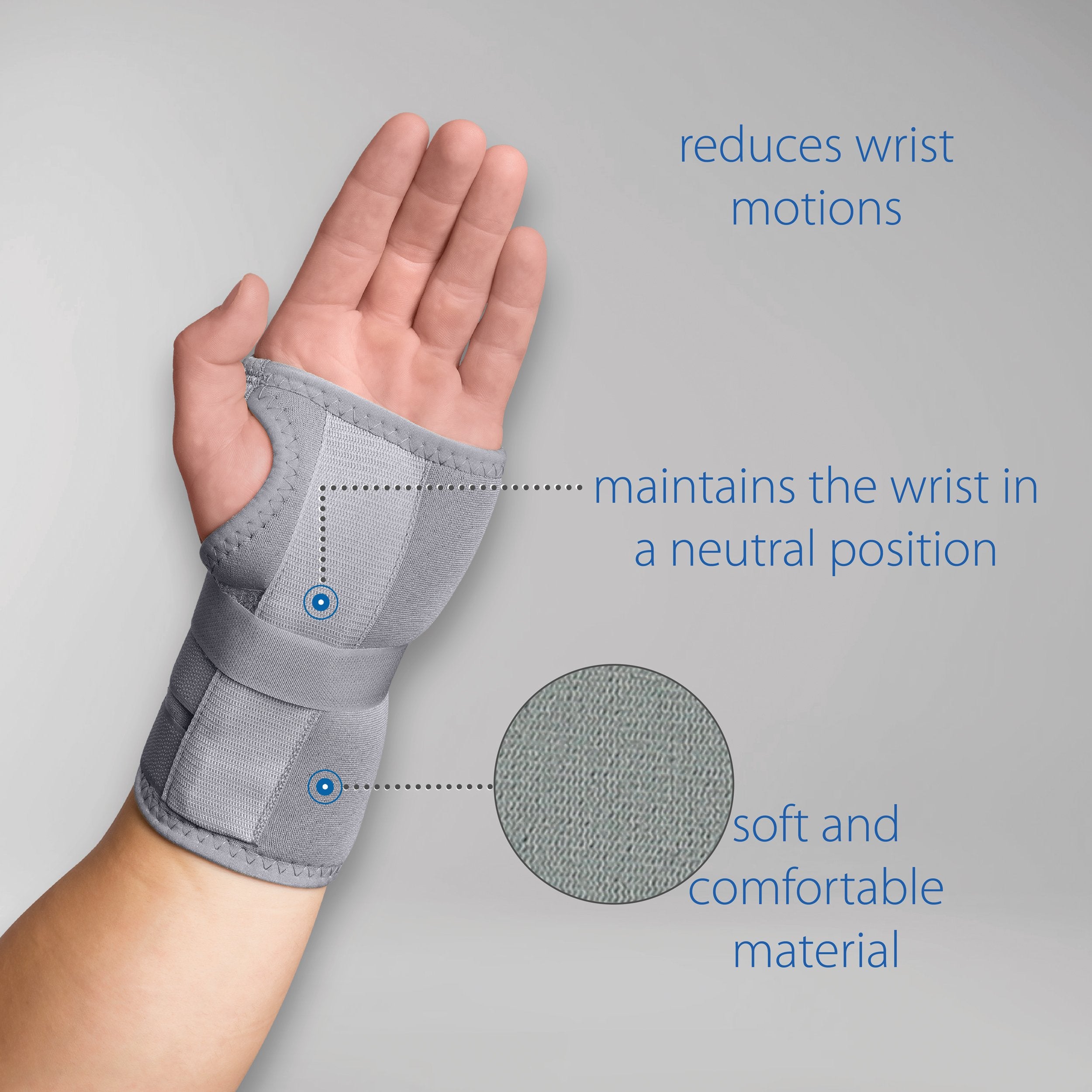 Swede-O Thermal Vent Carpal Tunnel Immobilizer Brace