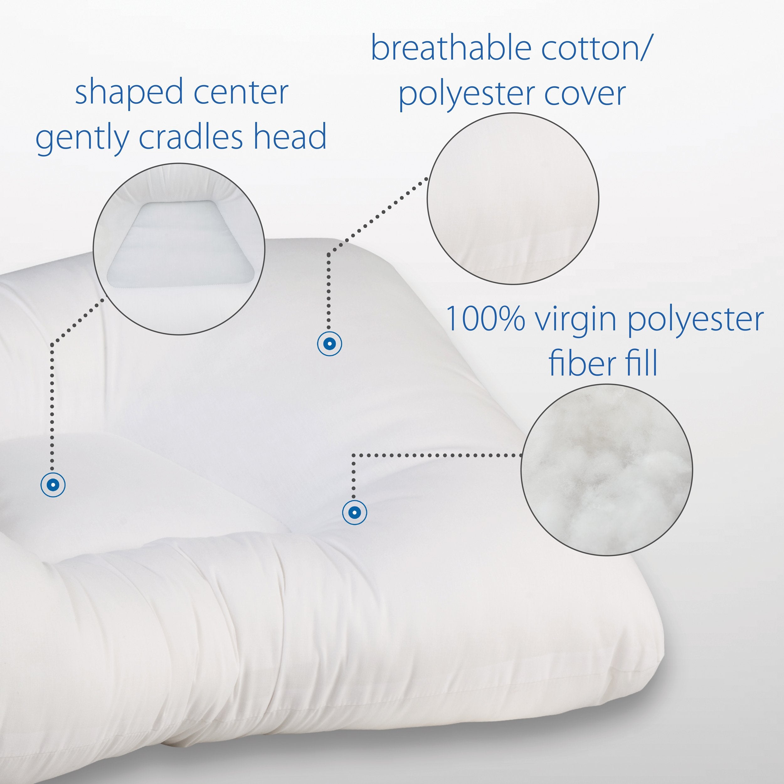 Air-Core Adjustable Tri-Core Pillow