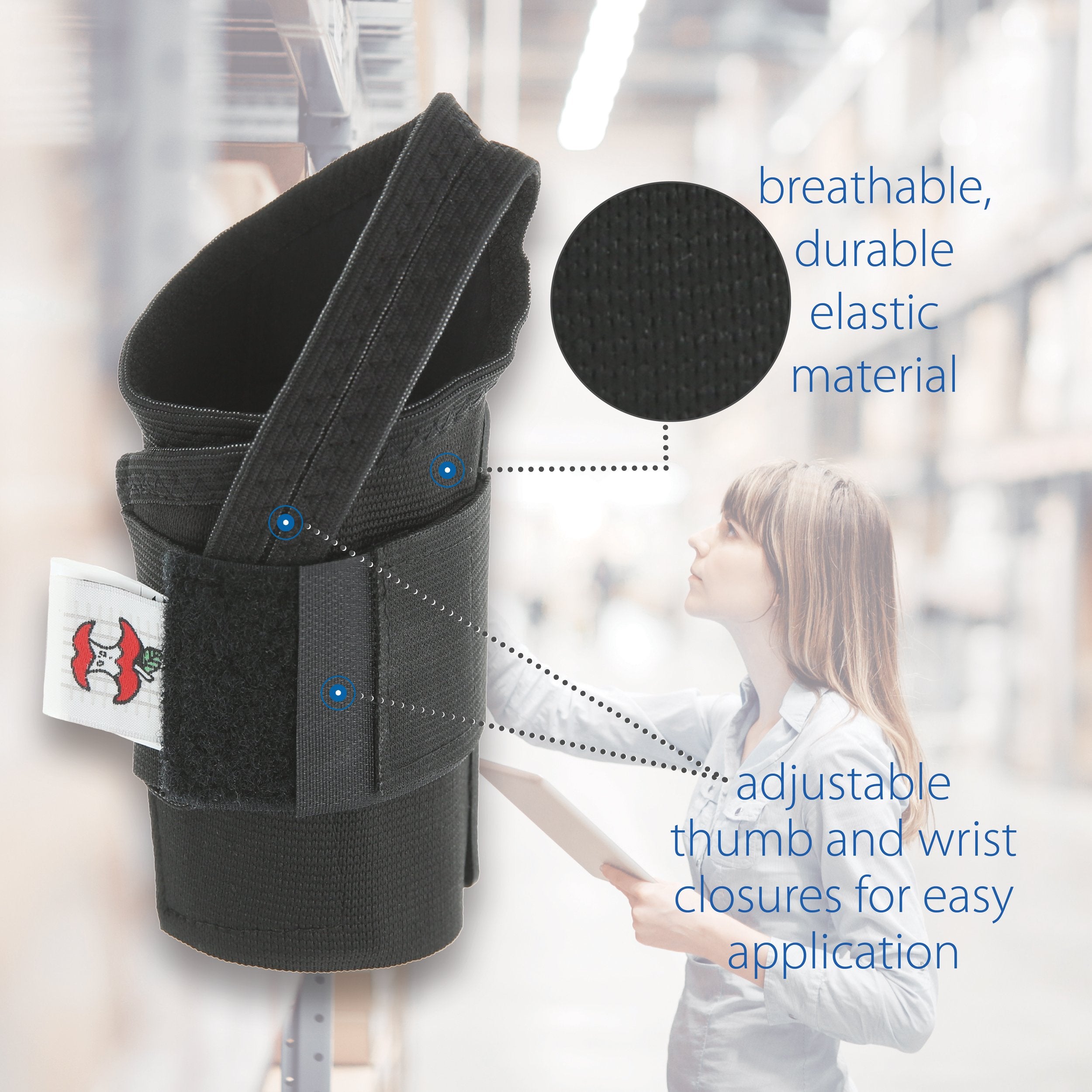 Swede-O Reflex Wrist Support